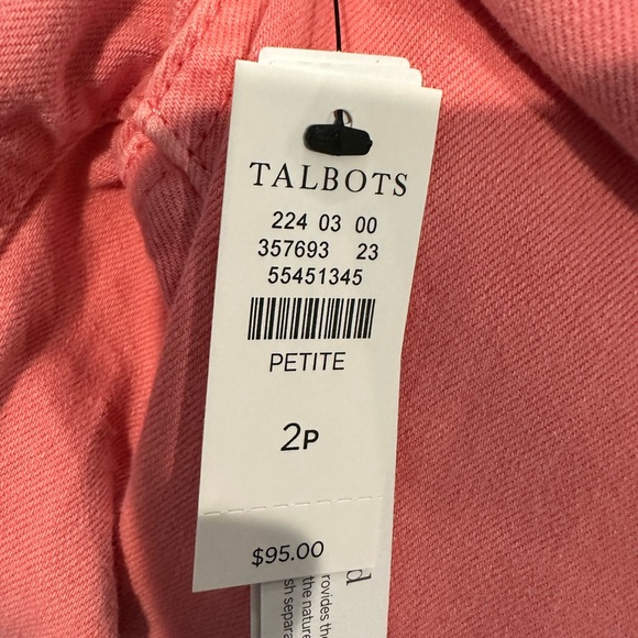 Women’s Talbots straight leg crop jeans - Picture 5 of 7